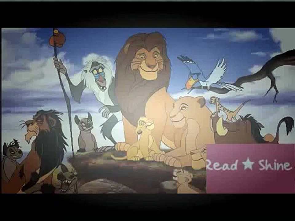 DISNEY'S LION KING Animated Story Book Read Along! Great Children's Bedtime Story