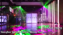 Lighting for Weddings in Greece | Dance Floor Lighting | Led Robotic Heads | by Mike Vekris