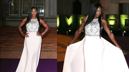Serena Williams se ve como toda una mujer en la Wimbledon Champion's Dinner