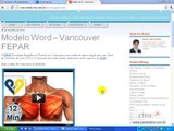 Modelo em Word - Vancouver - FEPAR - portalctea.com.br