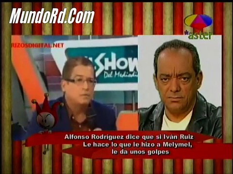 Alfonso Ruiz declara que si Ivan Ruiz le hace lo que le hizo a Melymel le da unos golpes