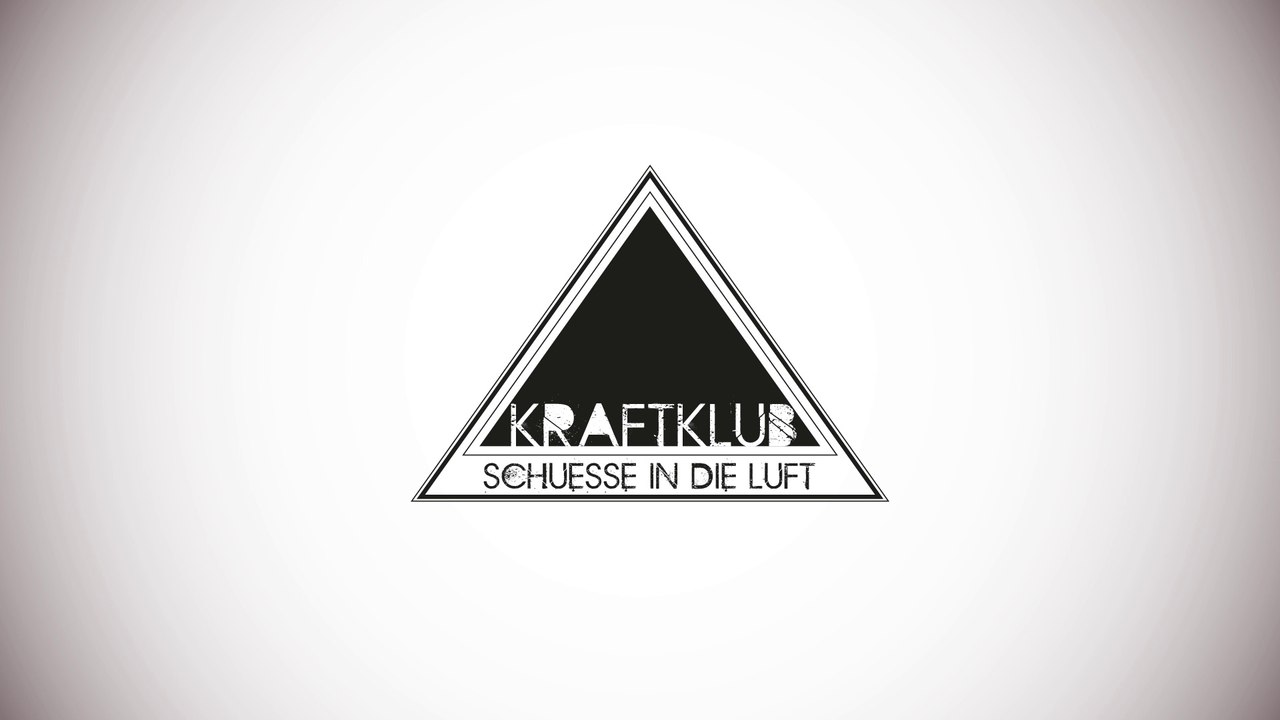 Kraftklub - schüsse in die luft [kinetic typography - animation]