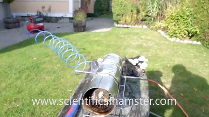 Homemade Axial Jet Engine