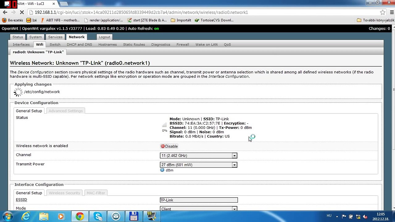 OpenWrt Wireless repeater