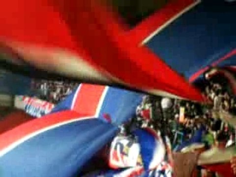 Tifo virage auteuil psg le mans