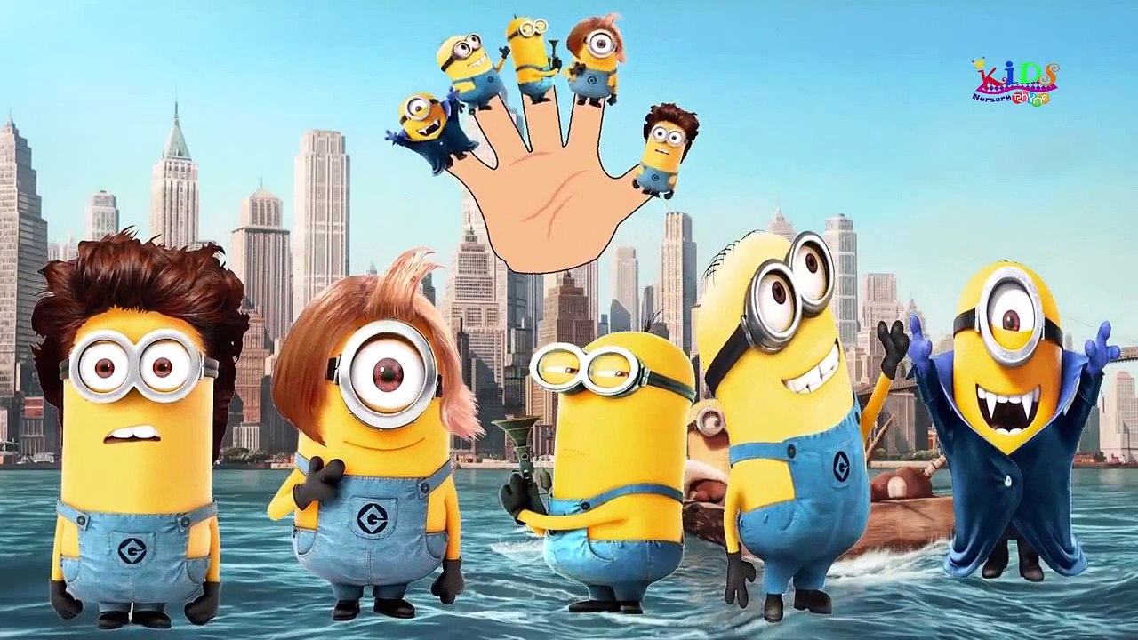 Minions 2015 Finger Family   Finger Family Cartoon Animation Nursery Rhymes For Children