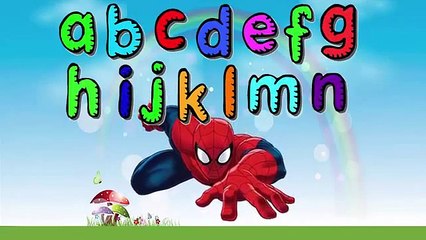 ABC Song ABC Songs for Children Spiderman Alphabet Song Nursery Rhymes HD