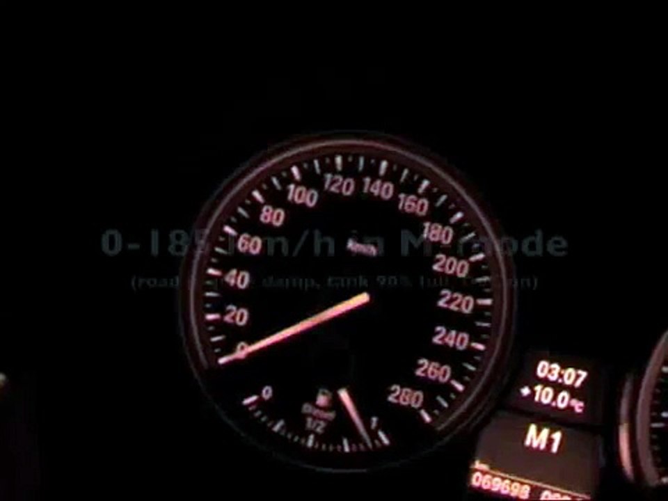 BMW E92 335d Accelerations