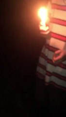 Kid tries to learn how to use a lighter....FAILS!
