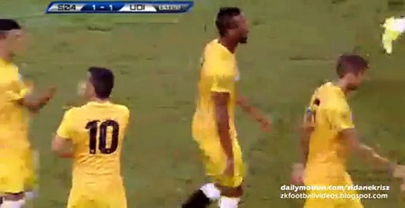 1-1 Antonio Di Natale Free-kick Goal | Schalke v. Udinese - Friendly match 14.07.2015