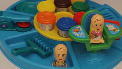 Распаковка Игрушек Dough Go Around