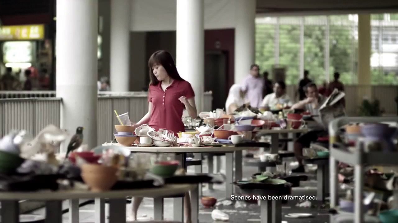 Keep Singapore Clean TVC - Every Bit Adds Up (2013) English