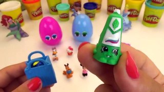 Play Doh Peppa Pig Kinder Surprise Eggs Mickey Mouse Shopkins Paw Patrol