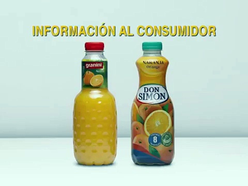 Néctar con zumo exprimido Don Simón Vs Néctar a base de zumo concentrado