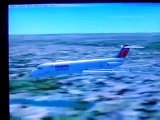 Fsx Microsoft Flight simulator x DC-9 landing katl