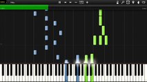Lord of the Rings - Into the West - Synthesia Piano Tutorial
