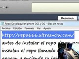 COMO LIBERAR O DESBLOQUEAR  UN IPHONE 3GS O 3G PARA USAR CUALQUIER SIM