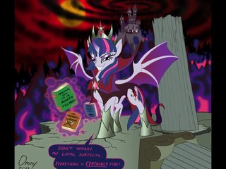 King Sombra and Twilight Slade-Monster