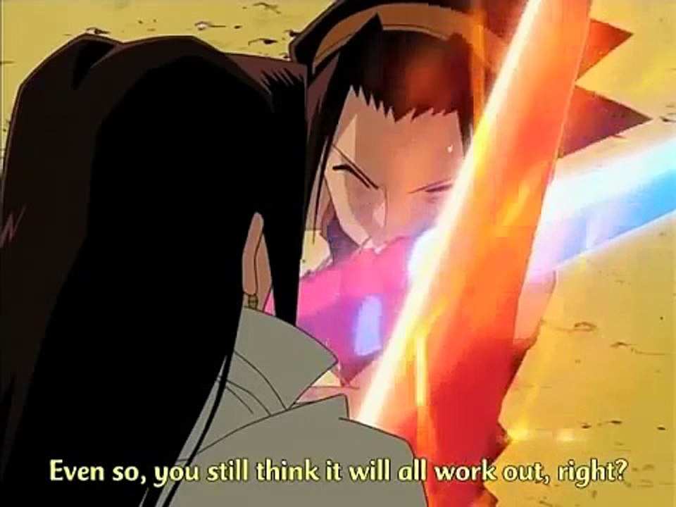 Shaman King - Hao and Yoh sword duel