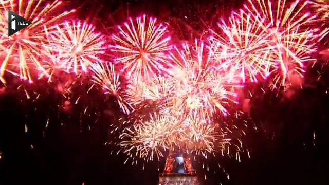 14 juillet : un feu d'artifice magique