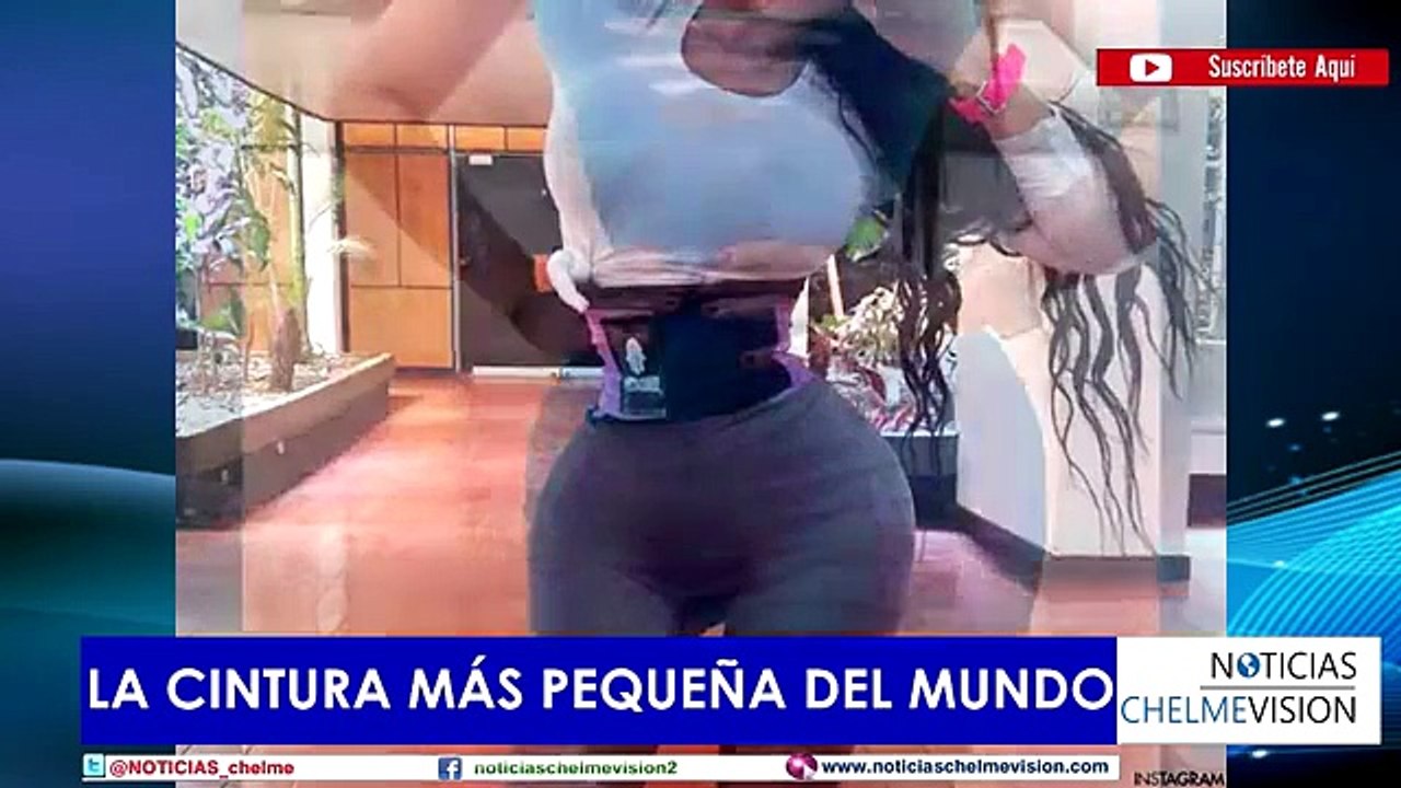 INCREIBLE:Esta mujer tiene la cintura mas pequeña del mundo