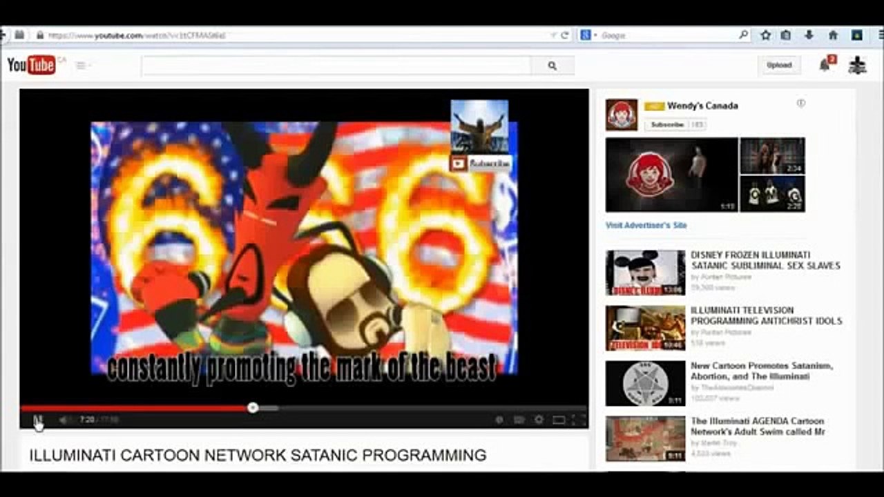 Satanic Illuminati Cartoon Network 4 Children EXPOSED !!! Be Vigilant