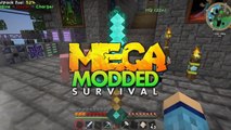 Minecraft MEGA Modded Survival #23 | JEFFREY FIGHTS MINIMU! | Minecraft Mod Pack