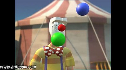 Clown Gets Creamed by Girl - Funny Animation by Okitomo Hikosaka