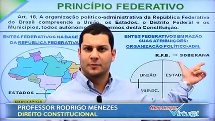 Vídeo 01 - FCC - Direito Constitucional - Organização do Estado - Profº Rodrigo Menezes