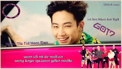 GOT 7  - Before The Full Moon Rises k-pop [german Sub] 3rd Mini Album Just Right