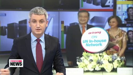 Arirang TV launches 24-hour channel on UN In-house Network