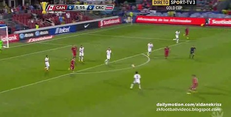 Julian De Guzman Great Shot - Canada v. Costa Rica Gold Cup 2015