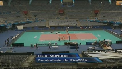 Vôlei abre série de 44 eventos-teste para os Jogos Olímpicos