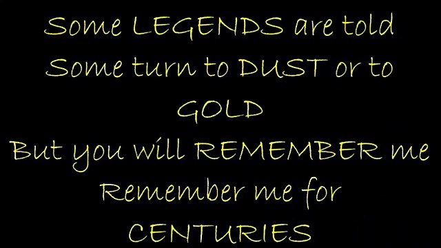 Centuries (Fall Our Boy) Lyric Video