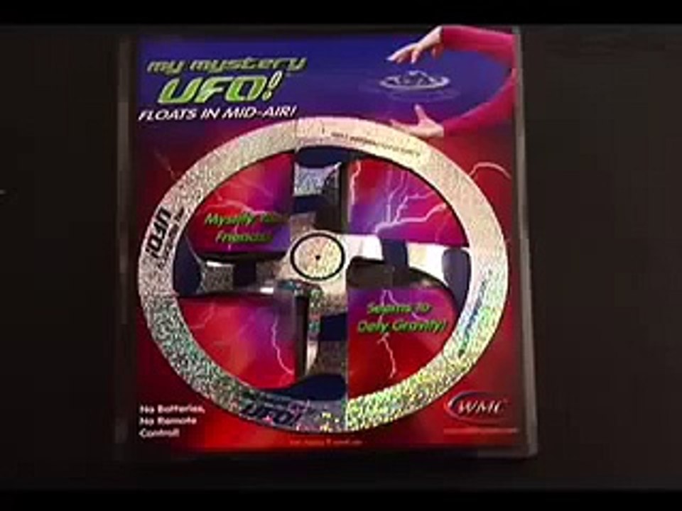 My Mystery UFO - toy floats in mid-air!!!