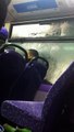 Young Boy Fighting With Jamaican Mother On London Bus