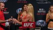 UFC Fight Night San Diego's Holly Holm and Marion Reneau didn't want to back down in their face off