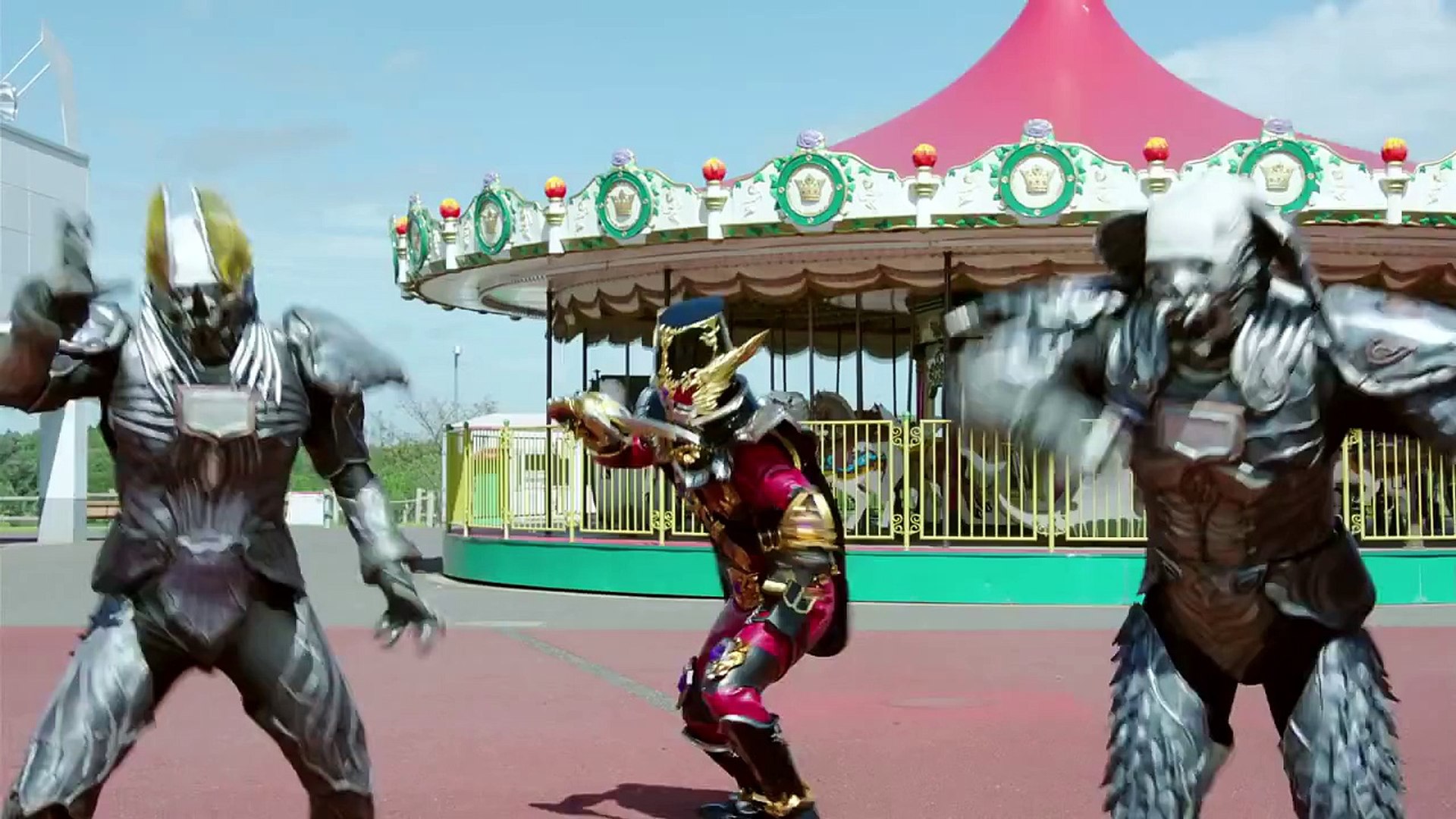 仮面ライダー 仮面ライダー ドライブ 鎧武 ｍｏｖｉｅ大戦フルスロットル 予告編 Video Dailymotion