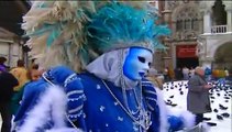 Venice Carnival - Revellers in Piazza San Marco