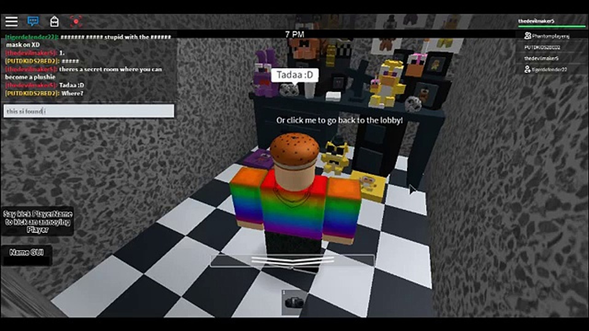 Roblox Secrets On Freddy Fazblox S Pizza Roleplay Video Dailymotion - animatronic world roblox secrets