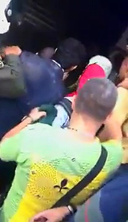 Video: Dos ladrones atropellados en Medellín por su victima
