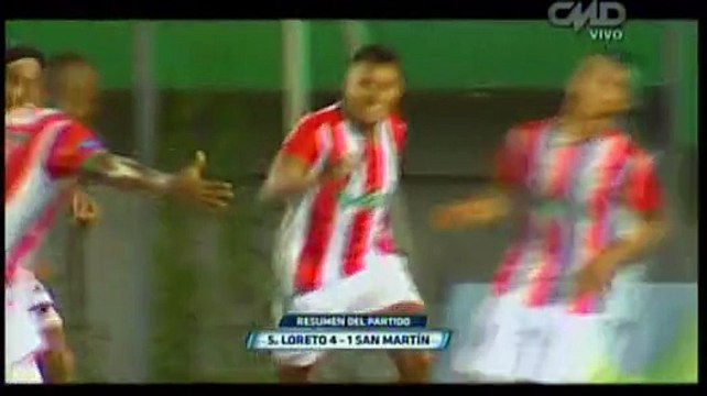 Sport Loreto goleó 4-1 a San Martín y sigue avanzando en el Torneo Apertura