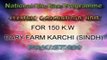 National bio gas Electric generation unit for 150 k.w by 400m3 bio gas plant pakistan