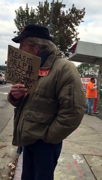 EXPOSED! This FAKE homeless guy scams you and drives a new Ford Escape #ABC7Eyewitness