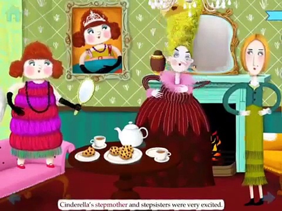 Fairy tales - Cinderella, the interactive children's story