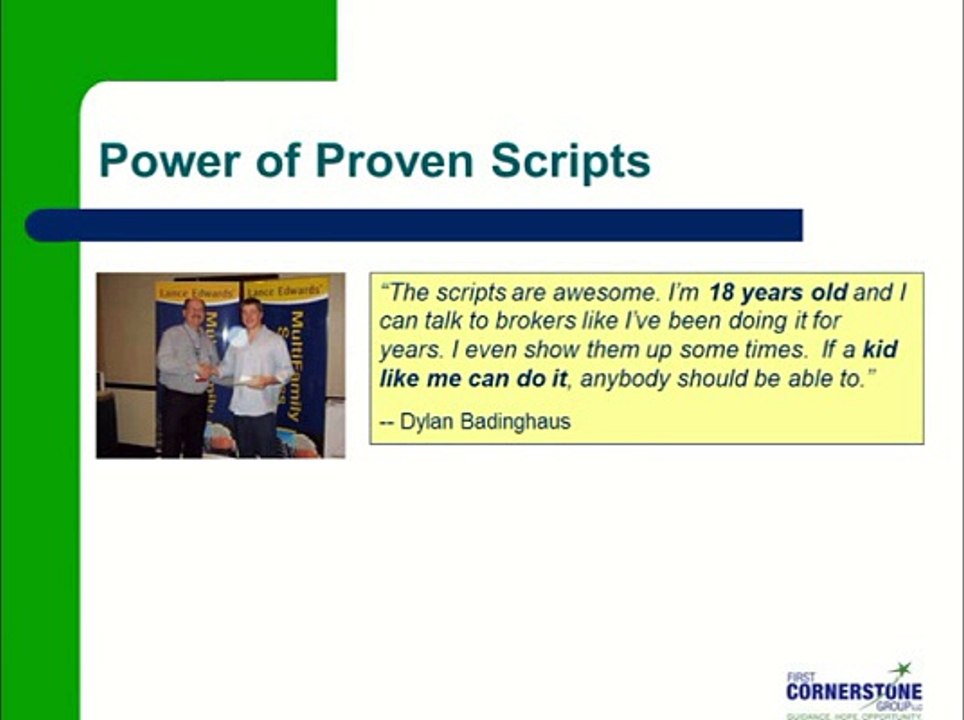 The Power of Proven Scripts