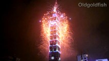 2013 Taipei 101 new year fireworks in Taiwan Perfect version 台北101跨年煙火 完美版