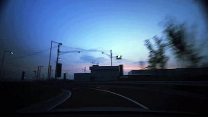 (HD) Morning drive in Tokyo 12 -早朝の羽田空港周辺ドライブ (SKETCH ver.)-