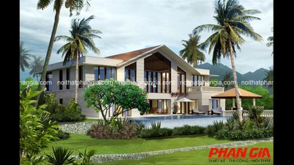 thiet ke biet thu dep