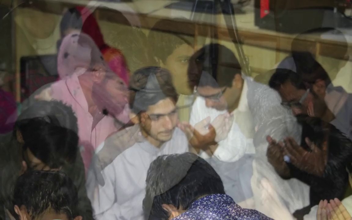 Images of Students of Milad at Virtual University Walton Road Campus Lahore 25 Ramzan 13 July 2015 Pakistan